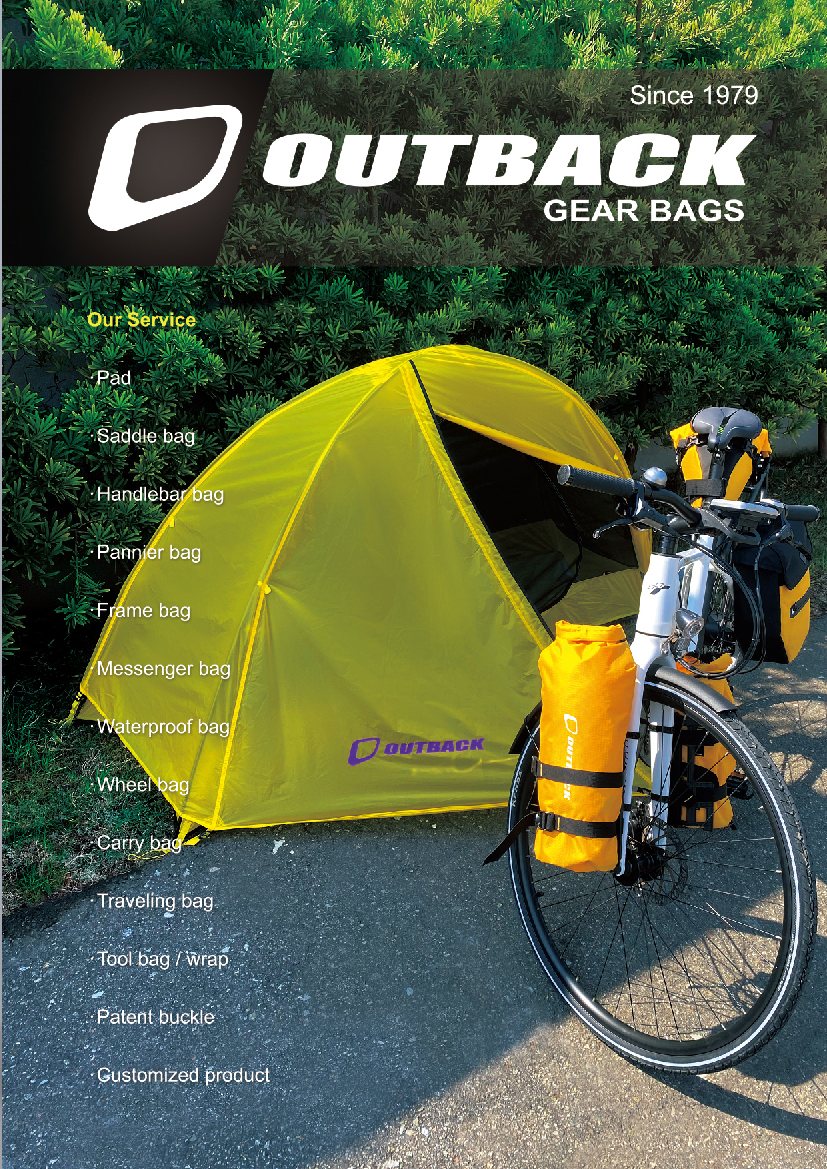 Cover of the 2023 OUTBACK catalogue