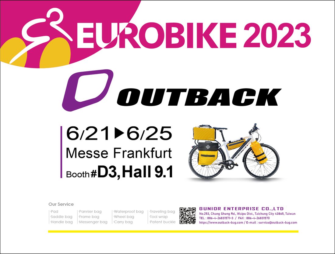 Eurobike 2023 invitation from OUTBACK